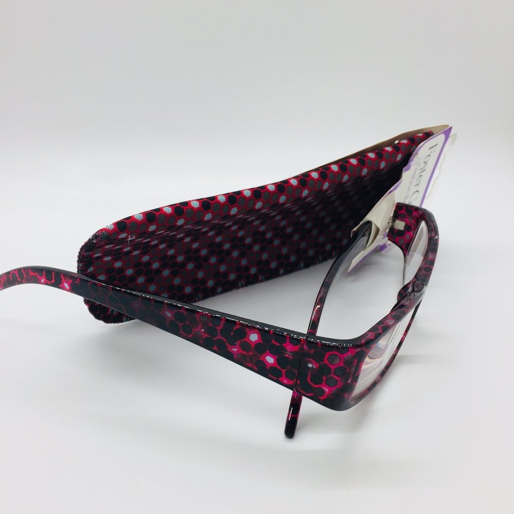 Foster Grant +2.00 Reading Glasses w/Case   (UM)